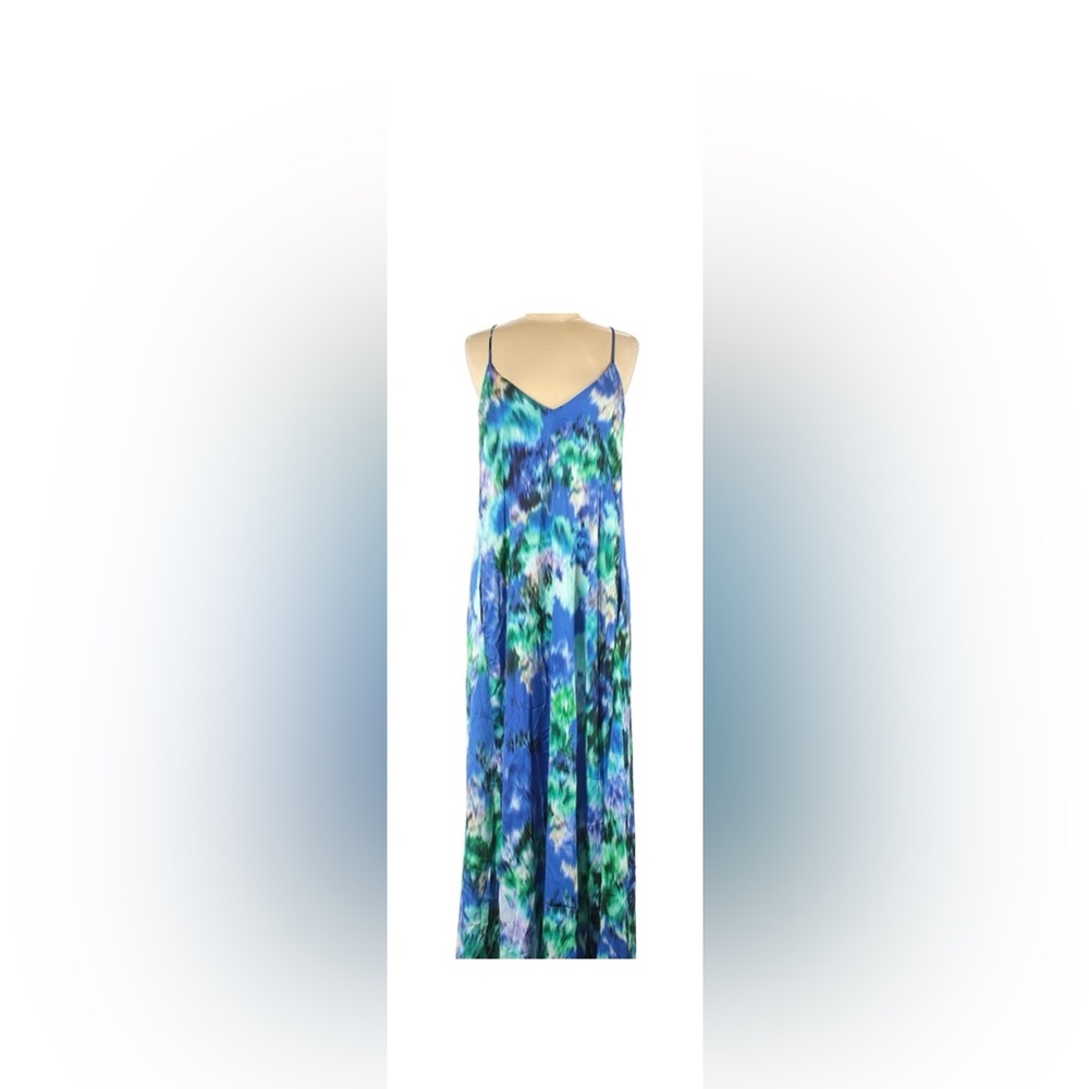 NWT Nicole Miller Tie Dye Maxi Dress Size M